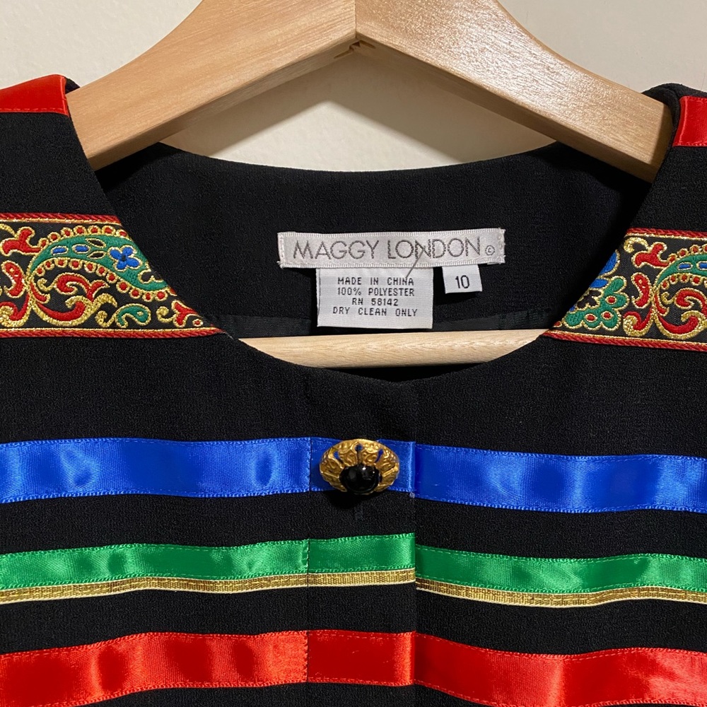 VINTAGE PRINTED BLAZER